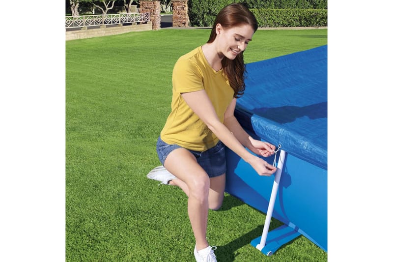 Bestway Poolöverdrag Flowclear 259x170 cm - Blå - Poolöverdrag & pooltäcke - Övriga pooltillbehör