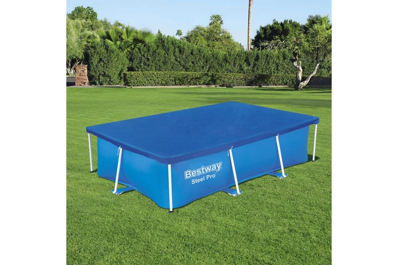 Bestway Poolöverdrag Flowclear 259x170 cm - Blå - Poolöverdrag & pooltäcke - Övriga pooltillbehör