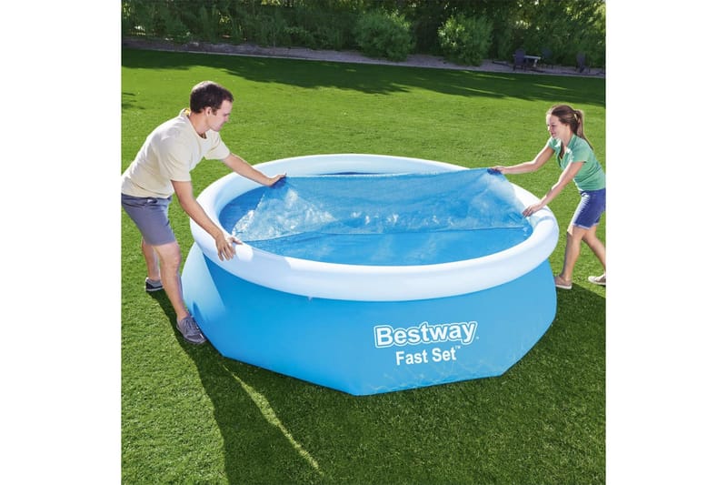 Bestway Poolöverdrag Flowclear 305 cm - Blå - Trädgård & spabad - Utomhusbad - Pool & spatillbehör - Övriga pooltillbehör