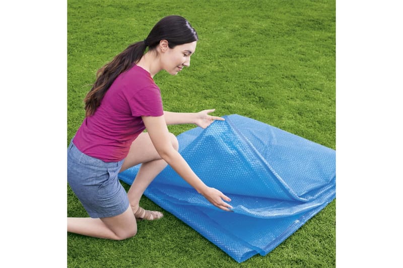 Bestway Poolöverdrag Flowclear 356 cm - Blå - Trädgård & spabad - Utomhusbad - Pool & spatillbehör - Övriga pooltillbehör