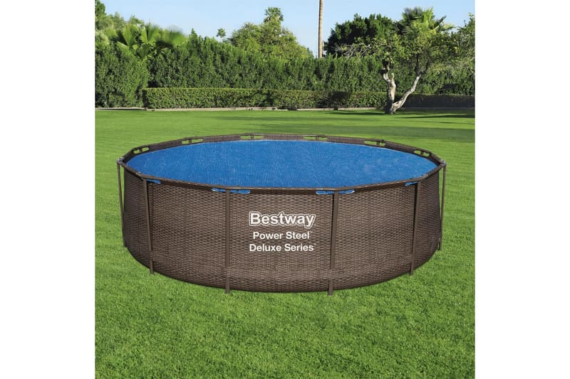 Bestway Poolöverdrag Flowclear 356 cm - Blå - Trädgård & spabad - Utomhusbad - Pool & spatillbehör - Övriga pooltillbehör