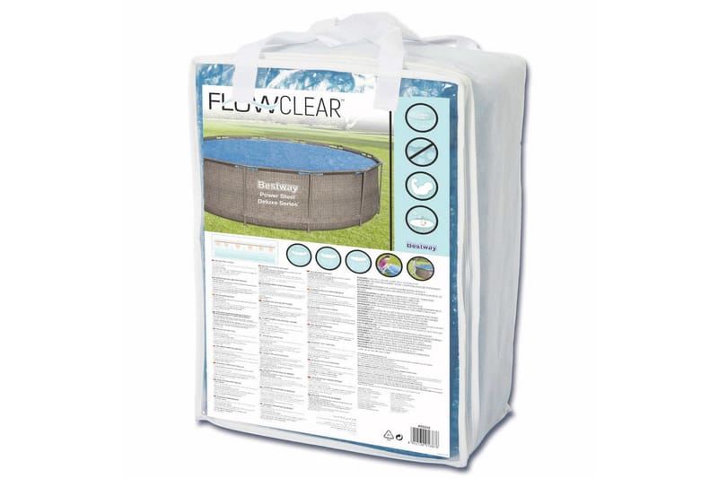 Bestway Poolöverdrag Flowclear 356 cm - Blå - Trädgård & spabad - Utomhusbad - Pool & spatillbehör - Övriga pooltillbehör