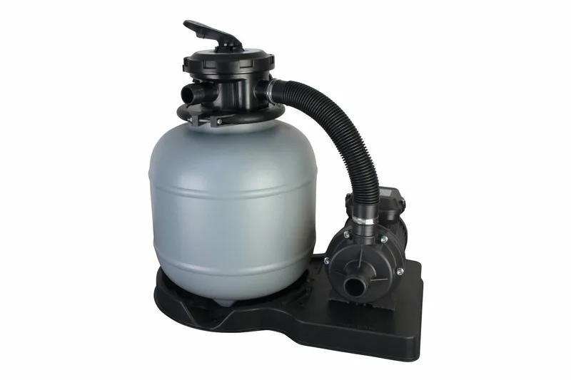 Planet Pool Sandfilter XS, Svart