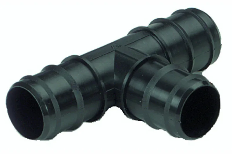 Planet Pool T-stycke, Ø 38 mm, Svart