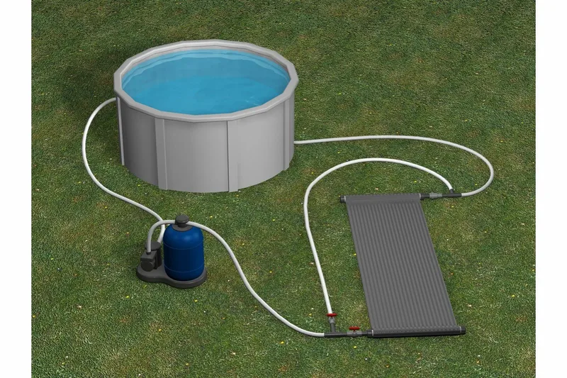 Planet Pool Solfångare, Grön|Vit