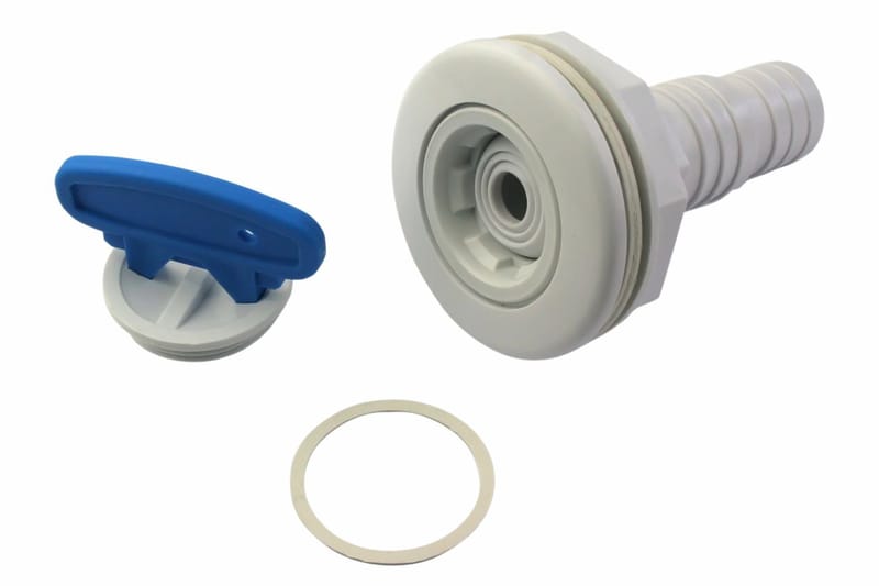 Planet Pool In- och utlopp, Vit