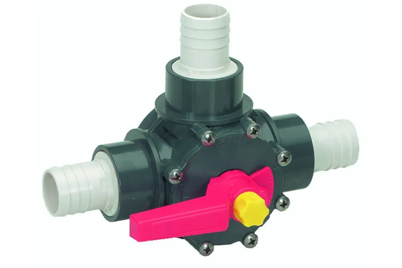 Planet Pool 3-vägsventil, Rosa|Svart