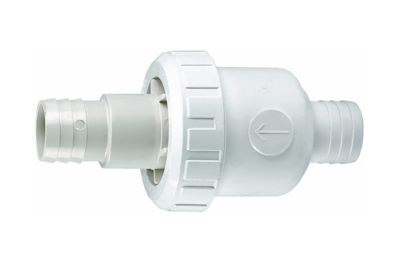 Planet Pool Backventil, Vit