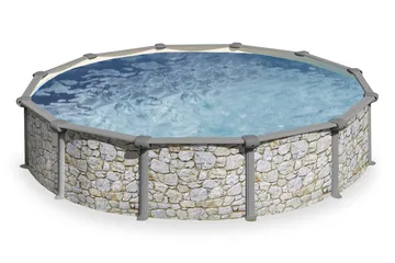 Planet Pool Canyon Premium Ovanmarkspool - Ø460 cm - Trädgård & spabad - Utomhusbad - Pool - Pool ovan mark