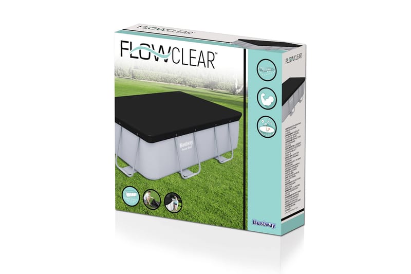 Poolöverdrag Flowclear™ 2,82x1,96 m Svart - Bestway - Trädgård & spabad - Utomhusbad - Pool & spatillbehör - Övriga pooltillbehör