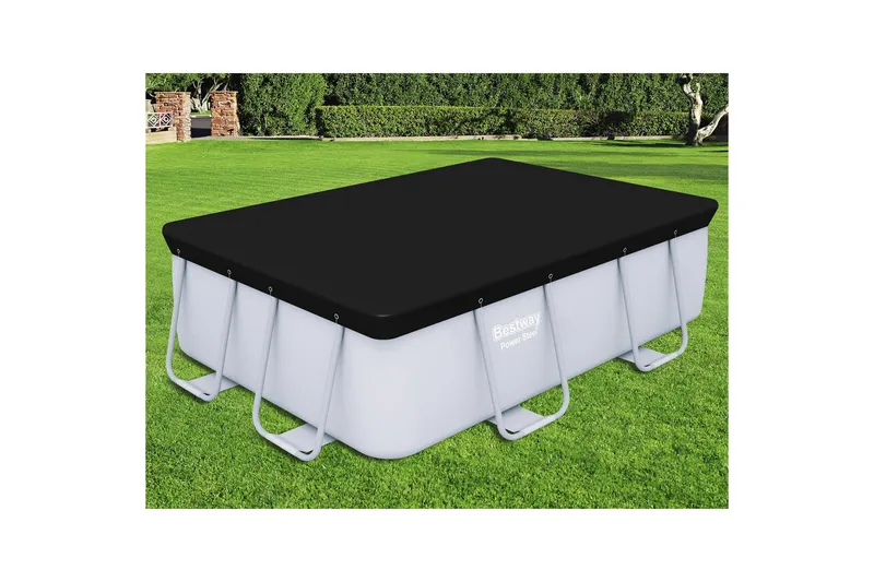 Poolöverdrag Flowclear™ 2,82x1,96 m Svart, Bestway