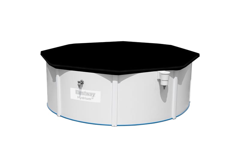 Poolöverdrag Flowclear™ 3,96m Svart - Bestway - Trädgård & spabad - Utomhusbad - Pool & spatillbehör - Övriga pooltillbehör