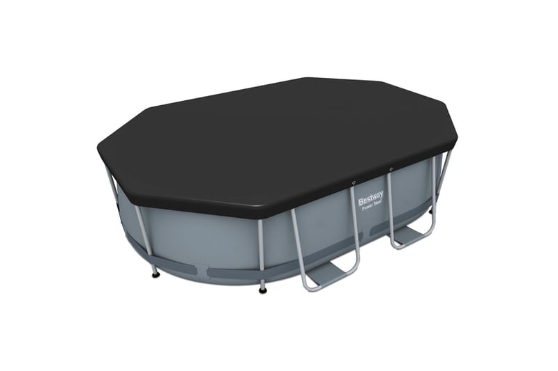 Poolöverdrag Flowclear™ 3.05 x 2 m Svart, Bestway