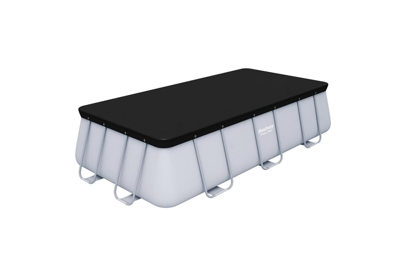 Poolöverdrag Flowclear™ 4,12 x 2,01 m Svart, Bestway