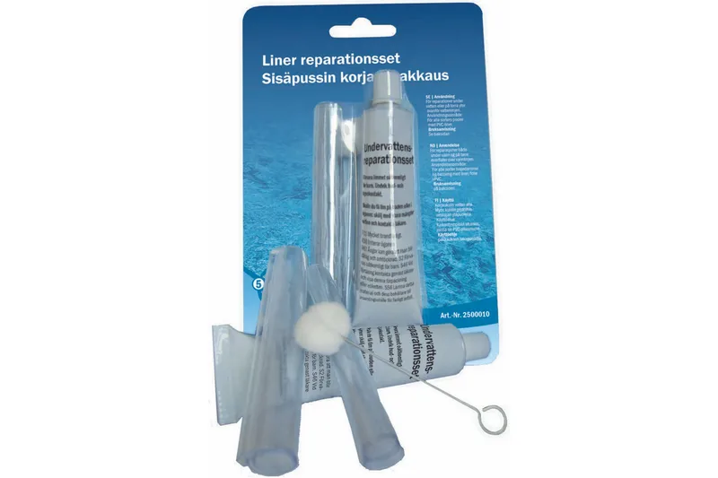 Poolduk & pool-liner Planet Pool Planet Pool Liner Reparationsset Blå, Vit,Silver, Chrome, undefined