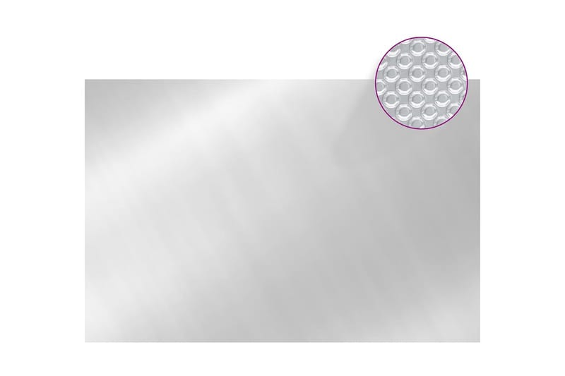 Poolskydd silver 300x200 cm PE - Silver - Övriga pooltillbeh�ör - Poolöverdrag & pooltäcke