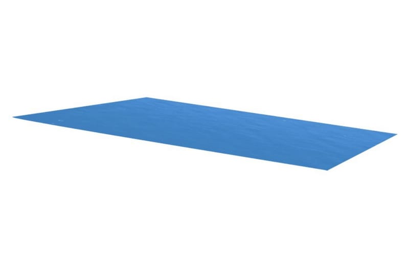 Rektangulärt poolskydd 300x200 cm PE blått - Blå - Övriga pooltillbehör - Poolöverdrag & pooltäcke