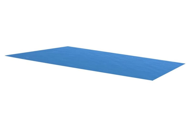 Rektangulärt poolskydd 450x220 cm PE blått - Blå - Trädgård & spabad - Utomhusbad - Pool & spatillbehör - Övriga pooltillbehör