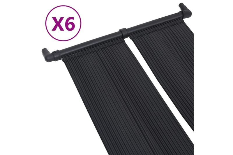 Solfångare för pool 6 st 80x310 cm - Trädgård & spabad - Utomhusbad - Pool & spatillbehör - Övriga pooltillbehör