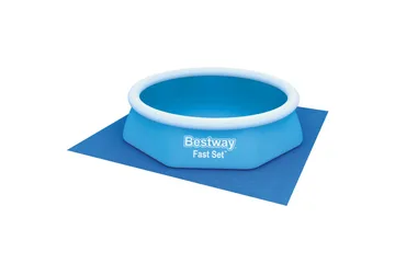 Flowclear markduk för 2,44m pool Blå - Bestway - Trädgård & spabad - Utomhusbad - Pool & spatillbehör - Poolduk & pool-liner