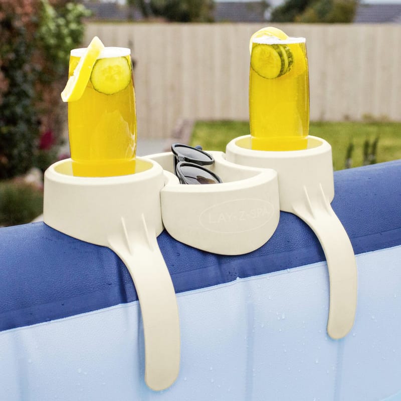 Lay-Z-Spa dryckeshållare för uppblåsbart spabad - Trädgård & spabad - Utomhusbad - Pool & spatillbehör - Poolduk & pool-liner