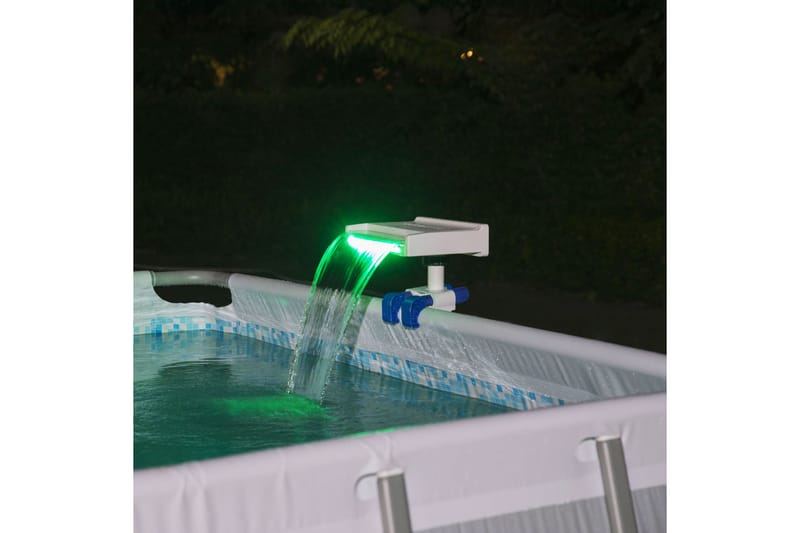 LED-lysande vattenfall Bestway Vit - Bestway - Trädgård & spabad - Utomhusbad - Pool & spatillbehör - Övriga pooltillbehör