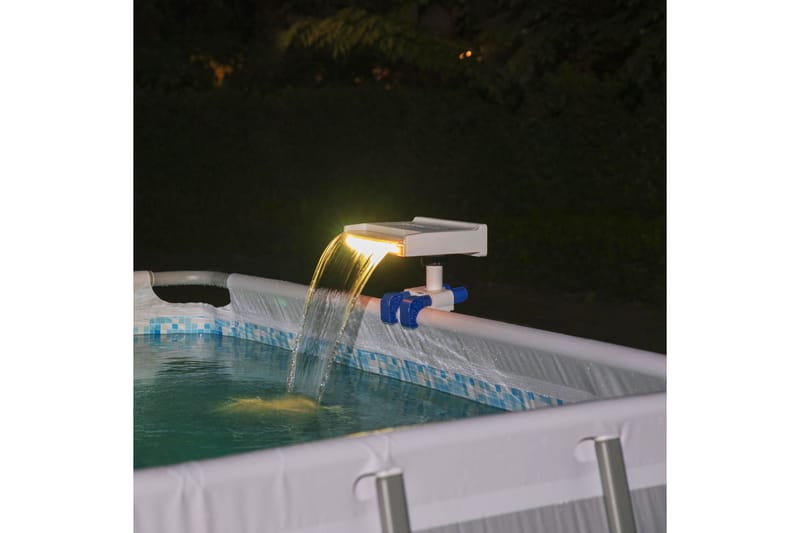 LED-lysande vattenfall Bestway Vit - Bestway - Trädgård & spabad - Utomhusbad - Pool & spatillbehör - Övriga pooltillbehör