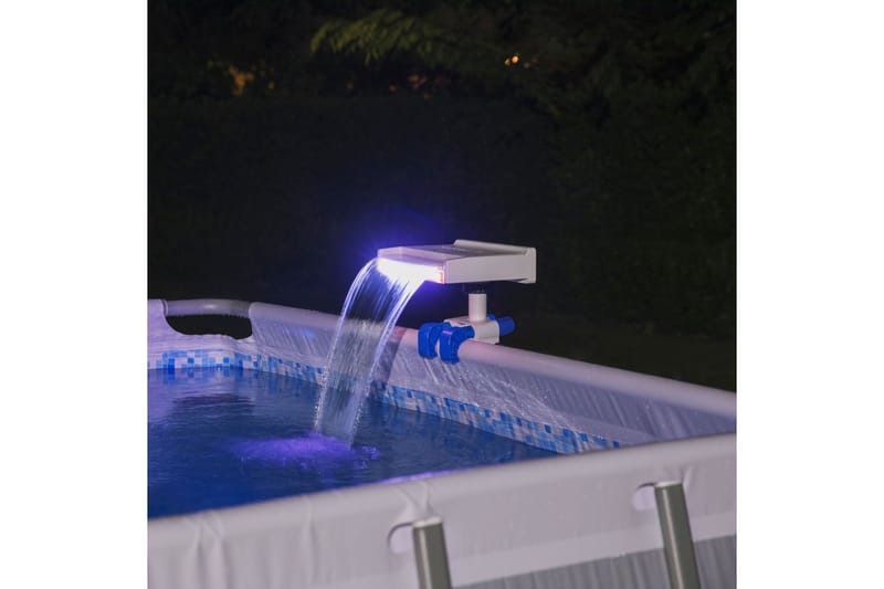 LED-lysande vattenfall Bestway Vit - Bestway - Övriga pooltillbehör - Pool & spatillbehör