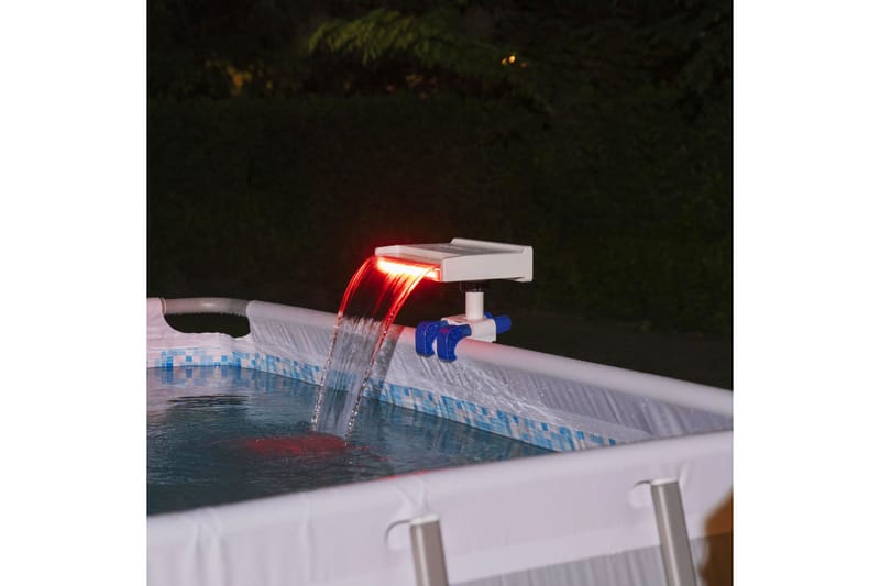 LED-lysande vattenfall Bestway Vit - Bestway - Övriga pooltillbehör - Pool & spatillbehör
