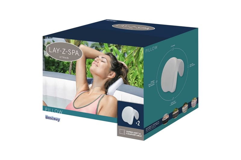 Bestway Spakudde Lay-Z-Spa 25x19,5x17,5 cm - Trädgård & spabad - Utomhusbad - Pool & spatillbehör - Övrig spabadstillbehör