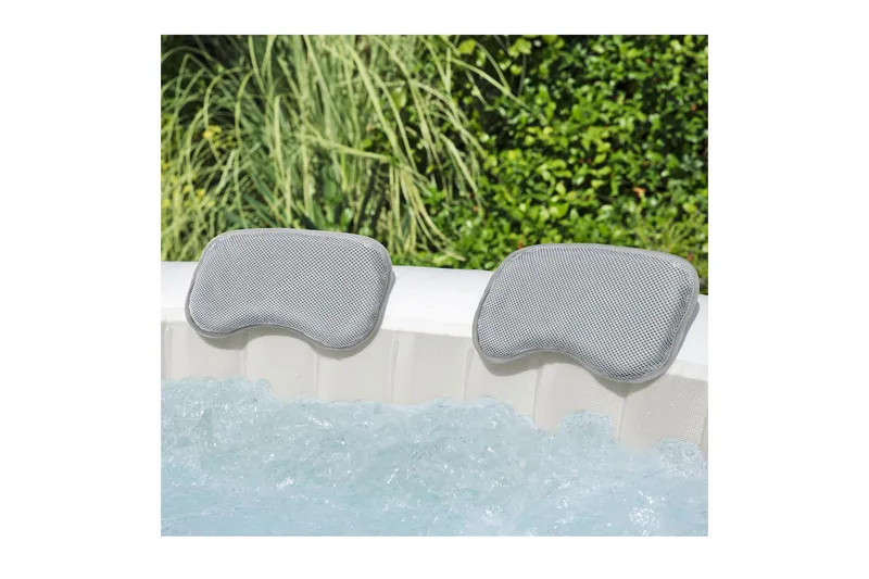 Lay-Z-Spa Padded Pillow Grå - Bestway - Trädgård & spabad - Utomhusbad - Pool & spatillbehör - Övrig spabadstillbehör