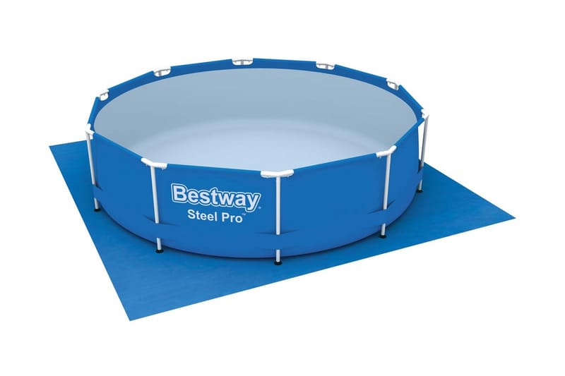 Bestway Markduk för pool Flowclear 335x335 cm - Blå - Trädgård & spabad - Utomhusbad - Pool & spatillbehör - Poolduk & pool-liner