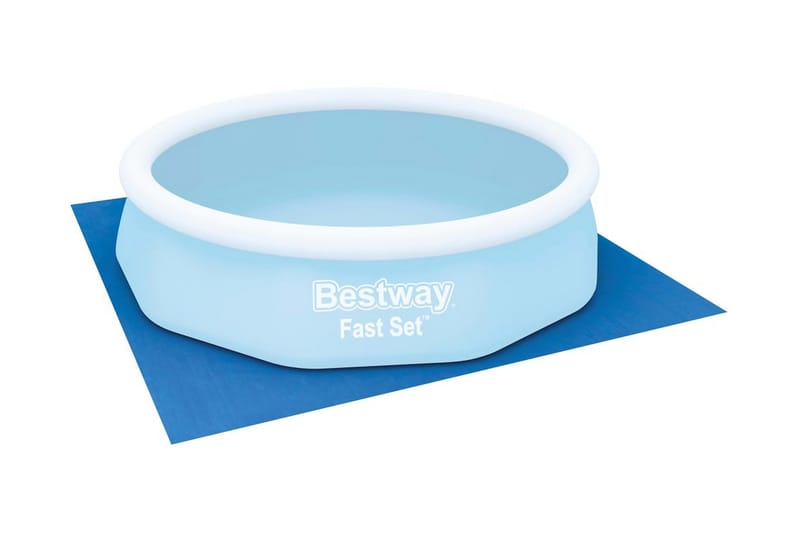 Bestway Markduk för pool Flowclear 335x335 cm - Blå - Trädgård & spabad - Utomhusbad - Pool & spatillbehör - Poolduk & pool-liner
