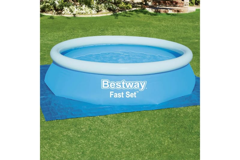 Bestway Markduk för pool Flowclear 335x335 cm - Blå - Trädgård & spabad - Utomhusbad - Pool & spatillbehör - Poolduk & pool-liner