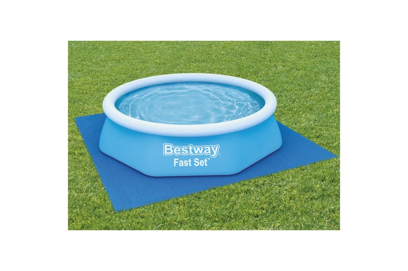 Flowclear markduk för 2,44m pool Blå - Bestway - Poolduk & pool-liner