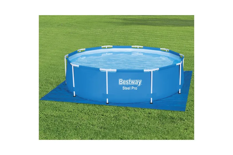 Flowclear markduk för 3,05m pool Blå - Bestway - Trädgård & spabad - Utomhusbad - Pool & spatillbehör - Poolduk & pool-liner