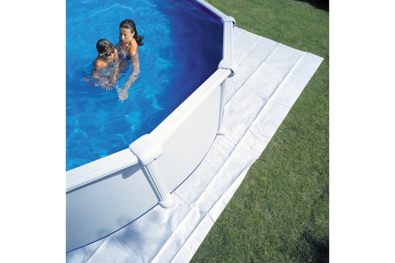 Planet Pool Bottenskyddsmatta, upp till 610 x 375 cm - Silver - Poolduk & pool-liner