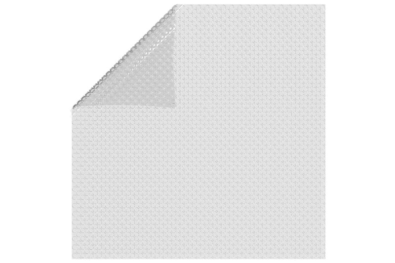 Värmeduk för pool PE 450x220 cm grå - Grå - Trädgård & spabad - Utomhusbad - Pool & spatillbehör - Poolduk & pool-liner