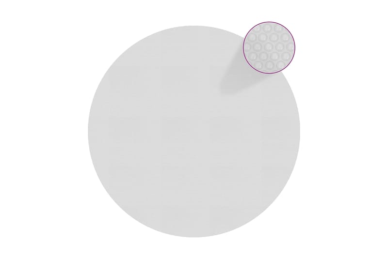 Värmeduk för pool PE 300 cm grå - Grå - Trädgård & spabad - Utomhusbad - Pool & spatillbehör - Poolduk & pool-liner