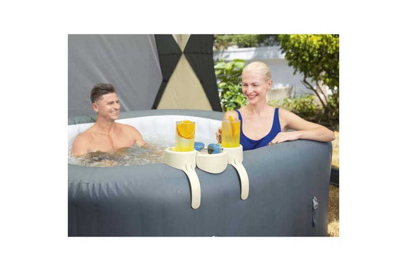 Bestway Lay-Z-Spa Mugghållare - Vit - Trädgård & spabad - Utomhusbad - Pool & spatillbehör - Poolleksaker