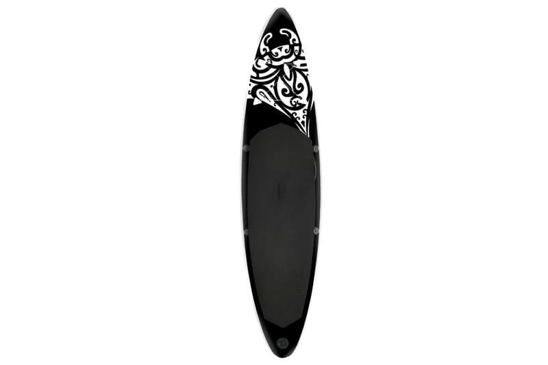 SUP-bräda uppblåsbar 320x76x15 cm svart - Svart - SUP & paddleboard