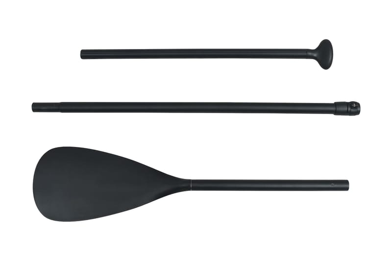 SUP-paddel 215 cm aluminium svart - Svart - Utomhusspel - Poolleksaker