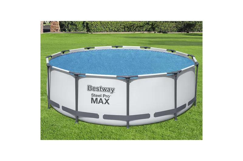 Flowclear solskydd/poolöverdrag till ovanmarkpool - 3,66m Bl - Bestway - Trädgård & spabad - Utomhusbad - Pool & spatillbehör - Övriga pooltillbehör
