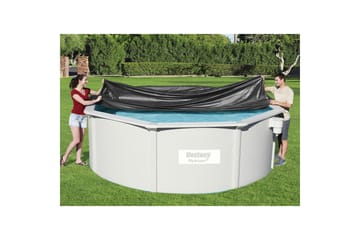 Poolöverdrag Flowclear™ 3,96m Svart - Bestway - Trädgård & spabad - Utomhusbad - Pool & spatillbehör - Poolskydd - Poolöverdrag & pooltäcke