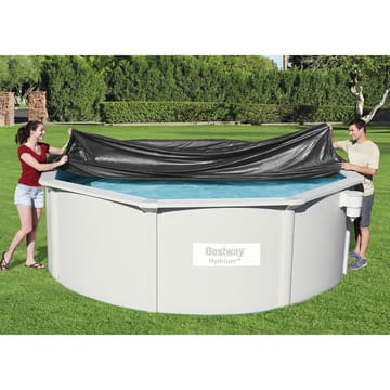 Poolöverdrag Flowclear™ 3,96m Svart - Bestway - Trädgård & spabad - Utomhusbad - Pool & spatillbehör - Poolskydd - Poolöverdrag & pooltäcke