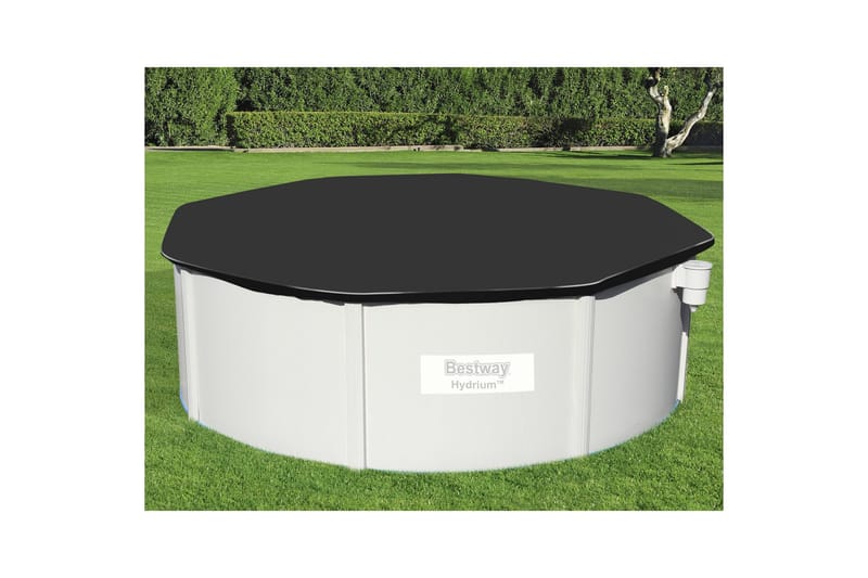 Poolöverdrag Flowclear™ 3,96m Svart - Bestway - Trädgård & spabad - Utomhusbad - Pool & spatillbehör - Poolskydd - Poolöverdrag & pooltäcke