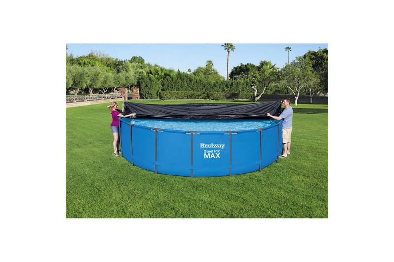 Poolskydd Planet Pool Fast Set Ø 5,5 m - Ø 5,5 m - Trädgård & spabad - Utomhusbad - Pool & spatillbehör - Poolskydd - Poolöverdrag & pooltäcke