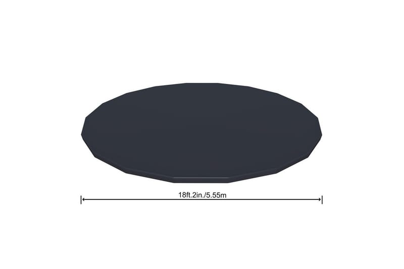 Poolskydd Planet Pool Fast Set Ø 5,5 m - Ø 5,5 m - Trädgård & spabad - Utomhusbad - Pool & spatillbehör - Poolskydd - Poolöverdrag & pooltäcke