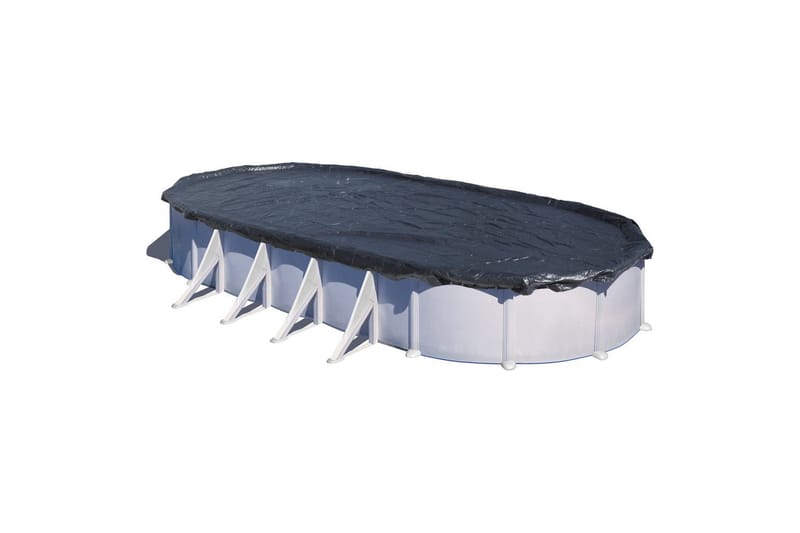 Vinteröverdrag Gre Pool Cover Winter Oval 500 x 300 cm - 500 x 300 cm - Trädgård & spabad - Utomhusbad - Pool & spatillbehör - Poolskydd - Poolöverdrag & pooltäcke