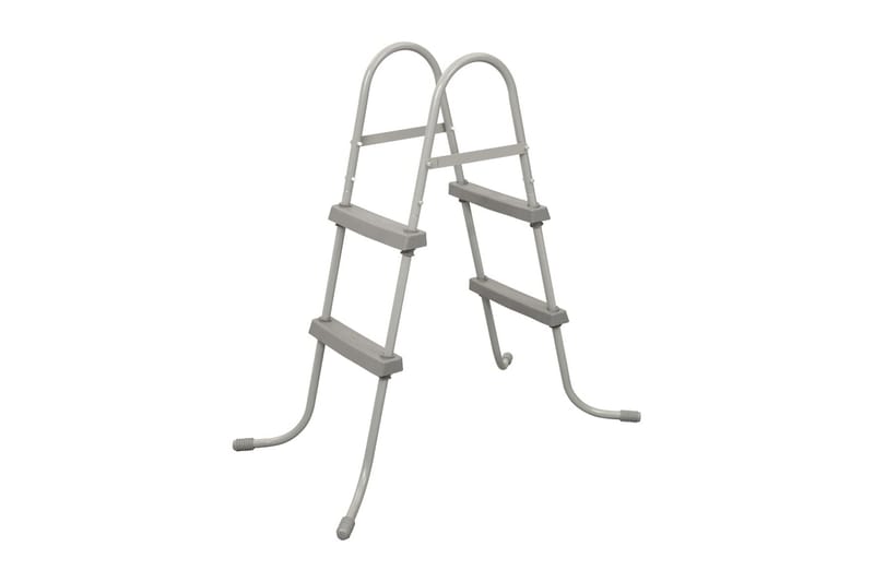 Bestway Poolstege Flowclear 2 steg 84 cm - Grå - Trädgård & spabad - Utomhusbad - Pool & spatillbehör - Poolstege